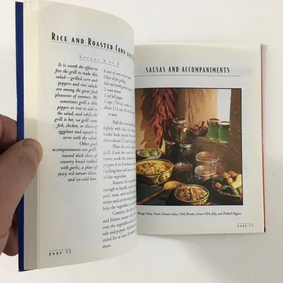 The Chile Pepper Book A Fiesta of Fiery Flavorful Recipes Paperback Cook Book - Picture 3 of 4